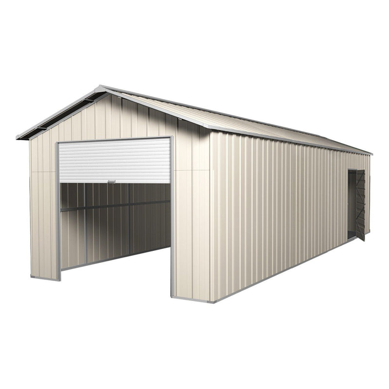 Garage 7.6m x 3.6m x 3m Roller Door Shed Workshop