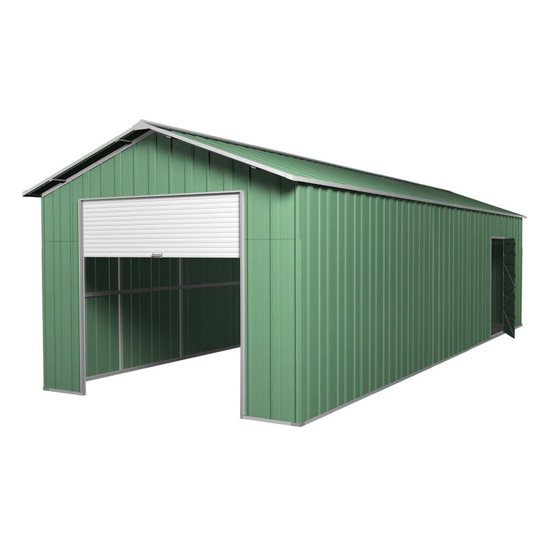 Garage 7.6m x 3.6m x 3m Roller Door Shed Workshop