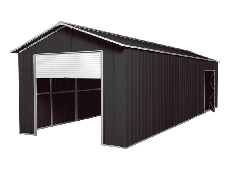 Garage 7.6m x 3.6m x 3m Roller Door Shed Workshop