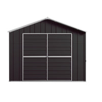 Double Barn Door Garage Shed 9.1m x 3.6m x 3m (Gable) Workshop with 6 Frames EXTRA High