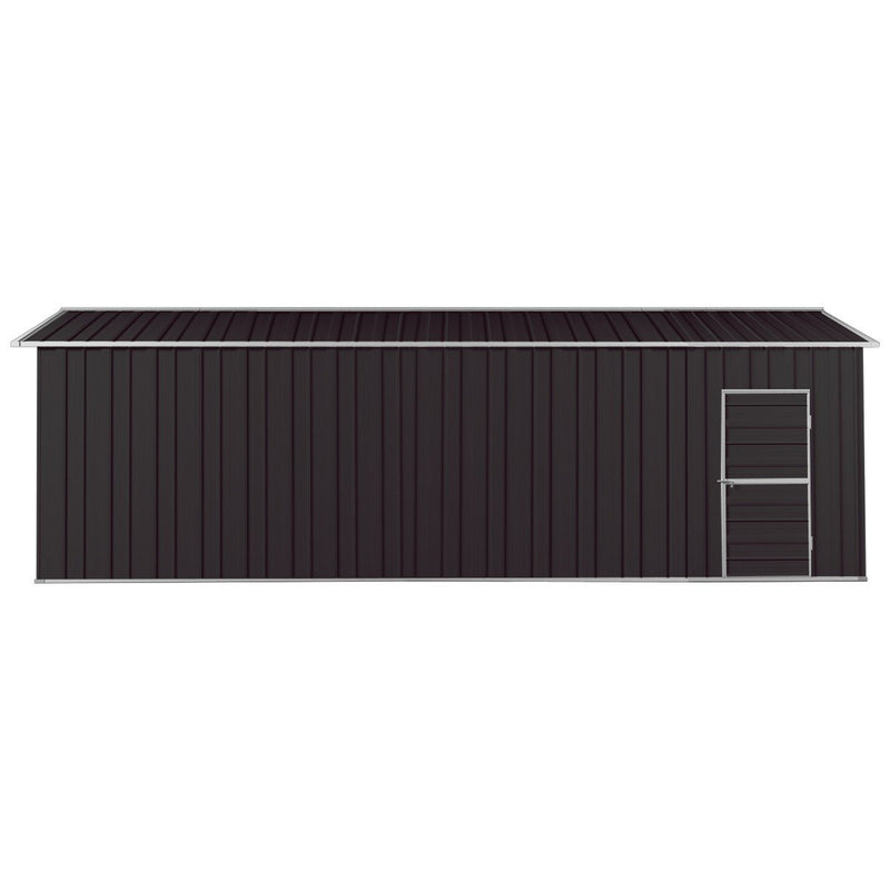 Double Barn Door Garage Shed 9.1m x 3.6m x 3m (Gable) Workshop with 6 Frames EXTRA High