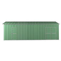Garage Workshop Shed 9.12m x 3.6m x 3m Side Double Doors + PA doors 6 Frames Design