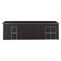 Garage Workshop Shed 9.12m x 3.6m x 3m Side Double Doors + PA doors 6 Frames Design