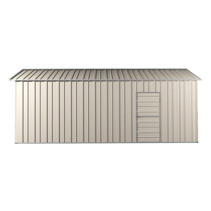 Garage Shed 7.21m x 4.17m x 3.24m Barn Door Workshop + Side PA Door with 4 Frames EXTRA High