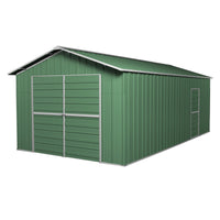 Garage Shed 7.21m x 4.17m x 3.24m Barn Door Workshop + Side PA Door with 4 Frames EXTRA High