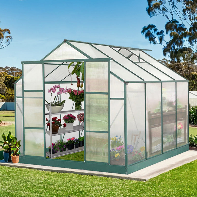EcoPro 6mm 10-36ft Long x 8ft Wide Greenhouse