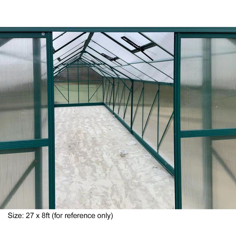 EcoPro 10 - 30ft Long x 10ft Wide Greenhouse