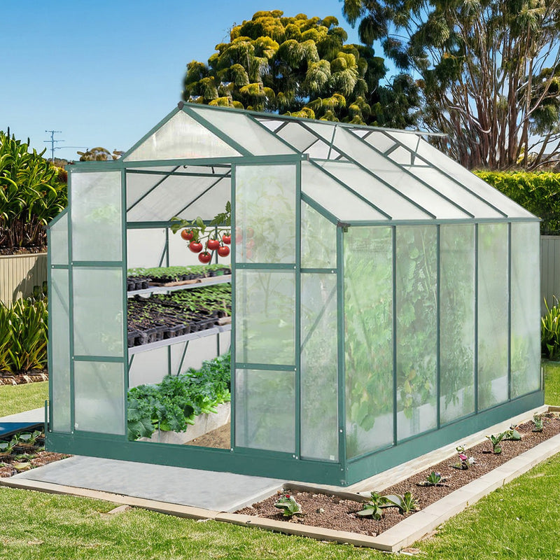 EcoPro 6mm 10-36ft Long x 8ft Wide Greenhouse