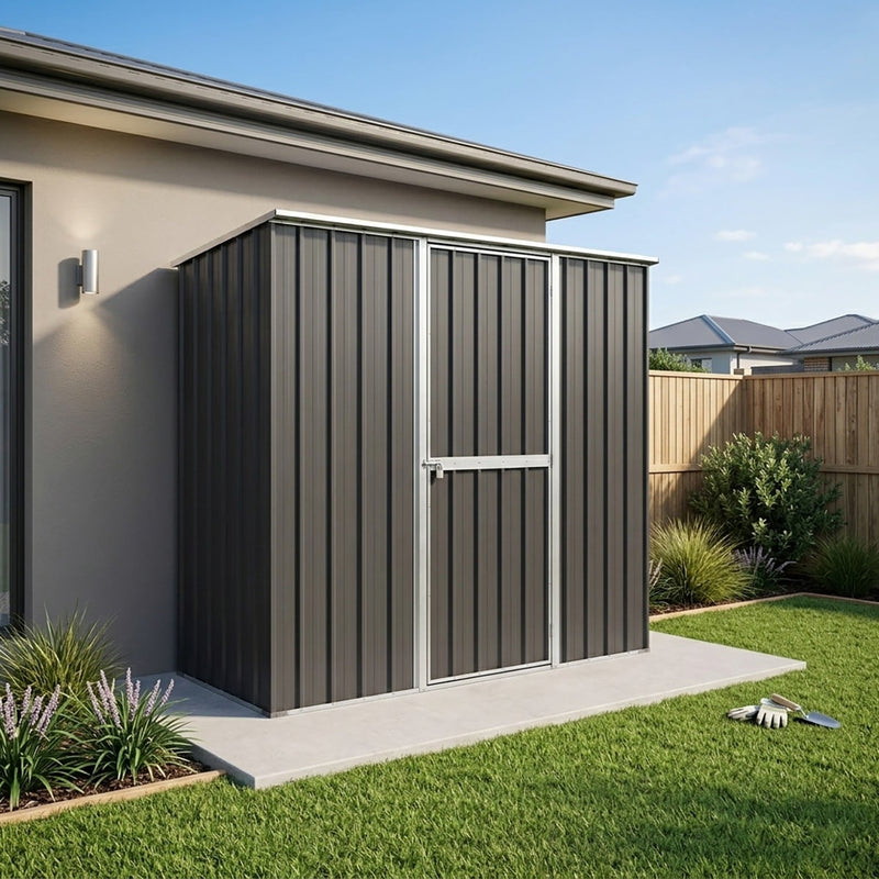 Garden Shed 2.6m x 0.9m x 2.15m
