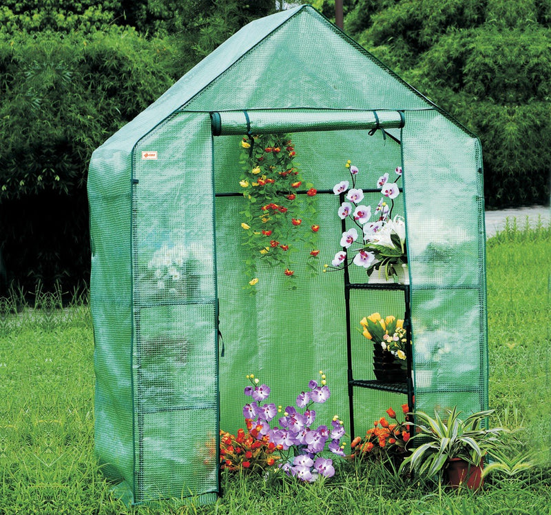 EcoPro 143 x73 x 195cm Walk-in Tunnel Greenhouse PE Cover Plant Garden Shade