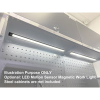 UltraTools 1500mm x 550mm x 2025mm Black Workshop Garage Storage Cabinet Set