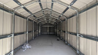 Double Barn Door Garage Shed 10.64m x 3.6m x 3m (Gable) Workshop with 7 Frames EXTRA High