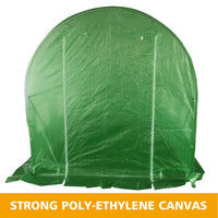 Greenhouse EcoFresh Walk in Greenhouses 3m x 2m x 2m Strong Galvanised Frame
