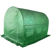Greenhouse EcoFresh Walk in Greenhouses 3m x 2m x 2m Strong Galvanised Frame