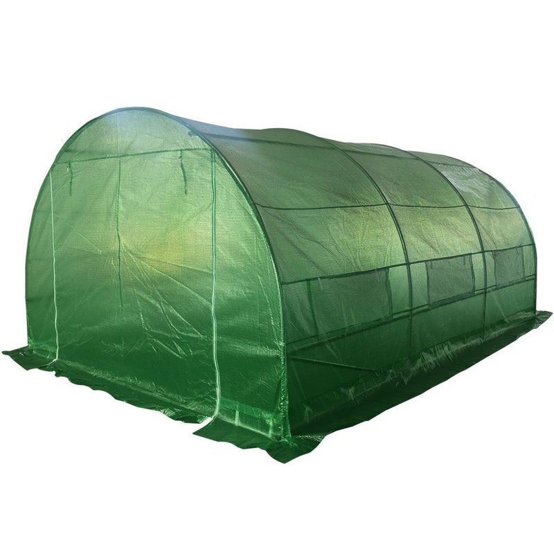 Greenhouse EcoFresh Walk in Greenhouses 4.5m x 3m x 2m Strong Galvanised Frame