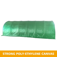 Greenhouse EcoFresh Walk in Greenhouses 6m x 3m x 2m Strong Galvanised Frame