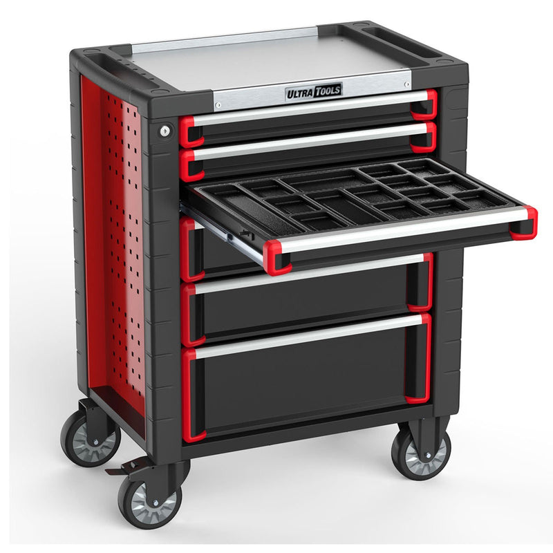UltraTools Tool Chest 6 Drawer Stainless Steel Worktop Roller Cabinet