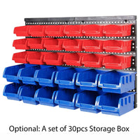UltraTools 1978/2610mm x 580mm x 2020mm Heavy-Duty Modular Workshop & Garage Storage Corner Cabinet System