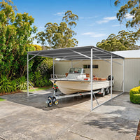 Vehicle Shelter 3.5m x 6m x 2.8m Steel Carport