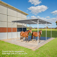 Vehicle Shelter 3.5m x 6m x 2.8m Steel Carport