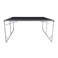 Carport 6m x 6m Vehicle Shelter Skillion Steel Double Carport plus 80X40MM Tube