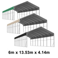 Double Carport 6m Wide