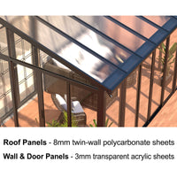 DIY Aluminium Luxury Outdoor Sunroom Kit 10 x 14 ft
