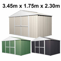 Garden Shed 3.45m x 1.75m x 2.30m High Roof