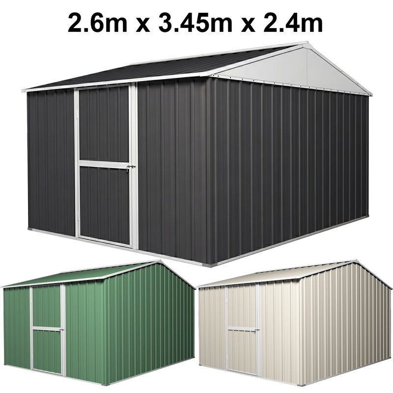 Garden Shed 2.6m x 3.45m x 2.4m