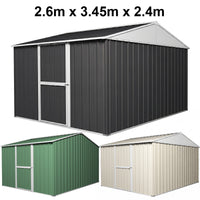 Garden Shed 2.6m x 3.45m x 2.4m