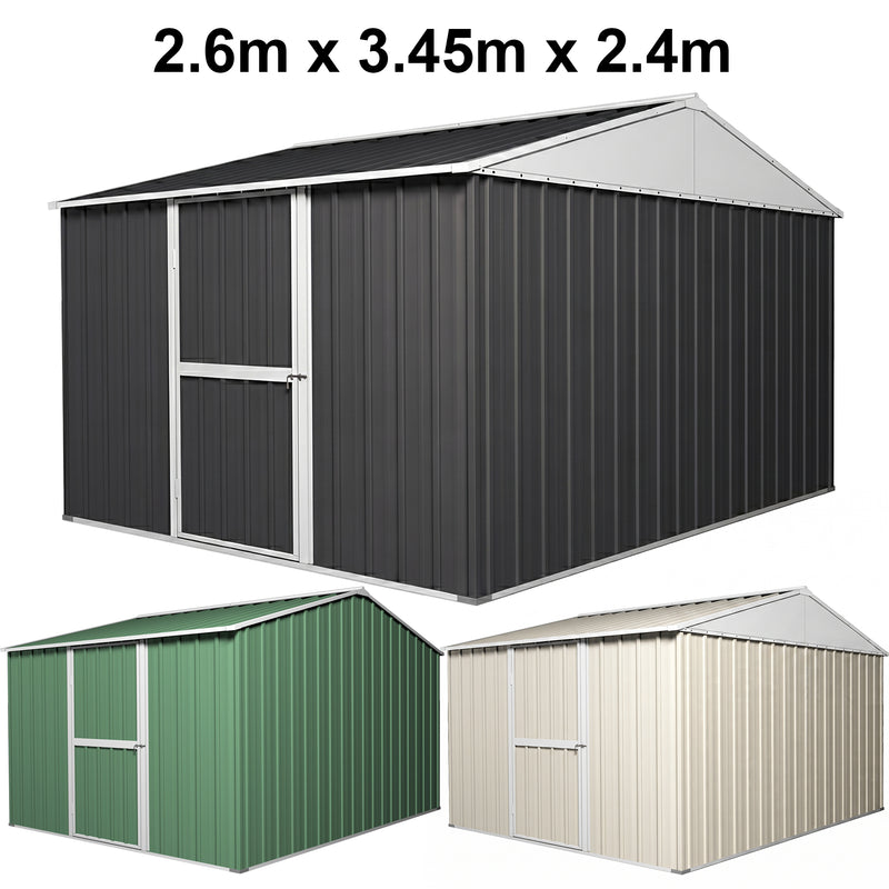 Garden Shed 2.6m x 3.45m x 2.4m