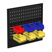 Ultratools 20pcs Wall Mounted Plastic Storage Bins Garage Tool Organiser Parts Trays