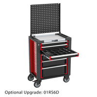 UltraTools 2610/3240mm x 580mm x 2020mm Black Semi-Industrial Workshop Garage Storage Corner Cabinet Set